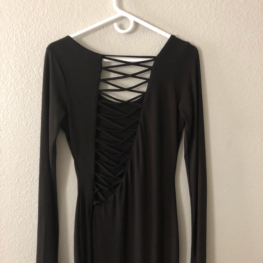 Windsor Women’s Black Long Sleeve dress